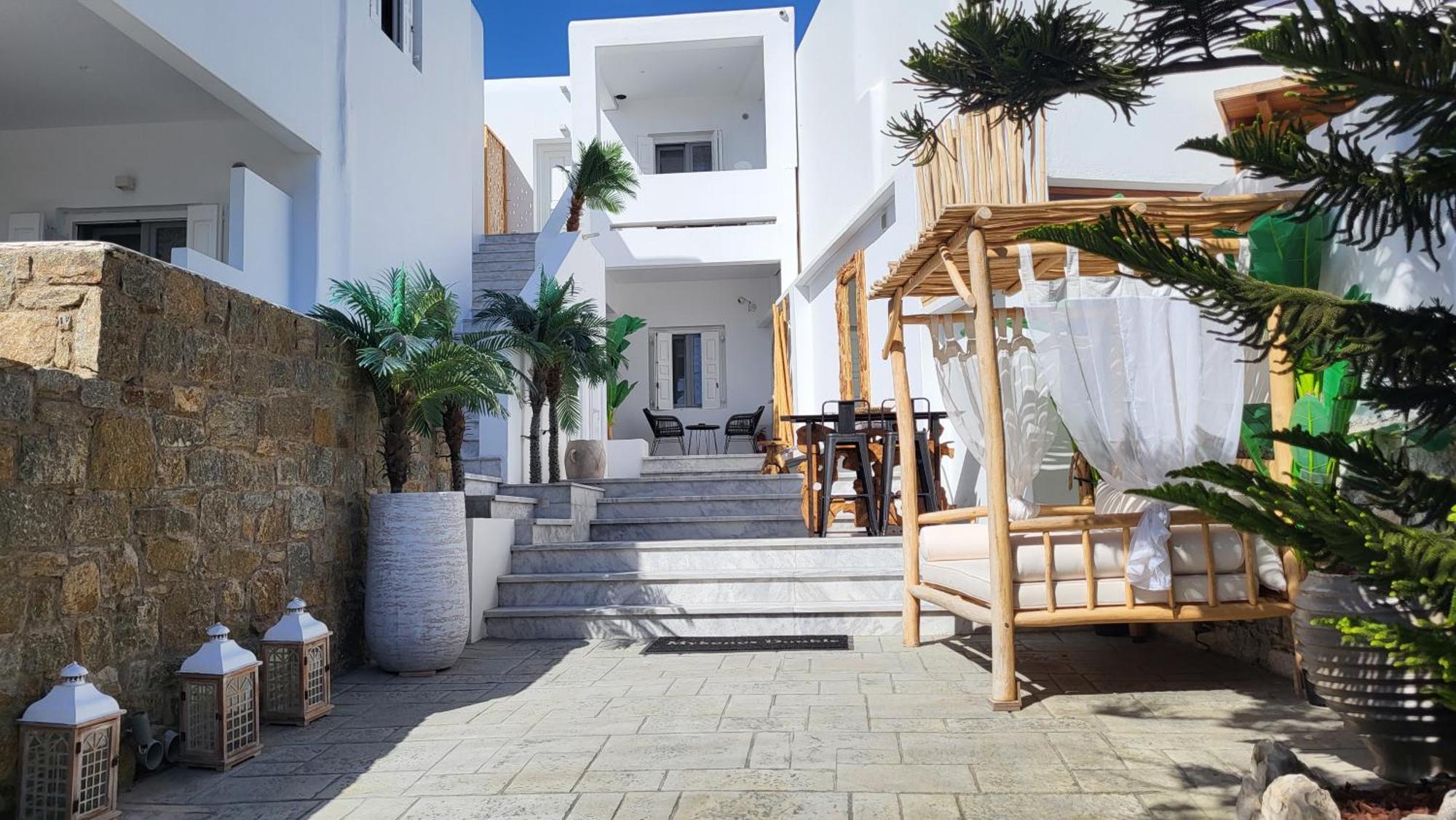 Mykonos Double Luxury Mini Suites - Adults Only Áno Merá Kültér fotó